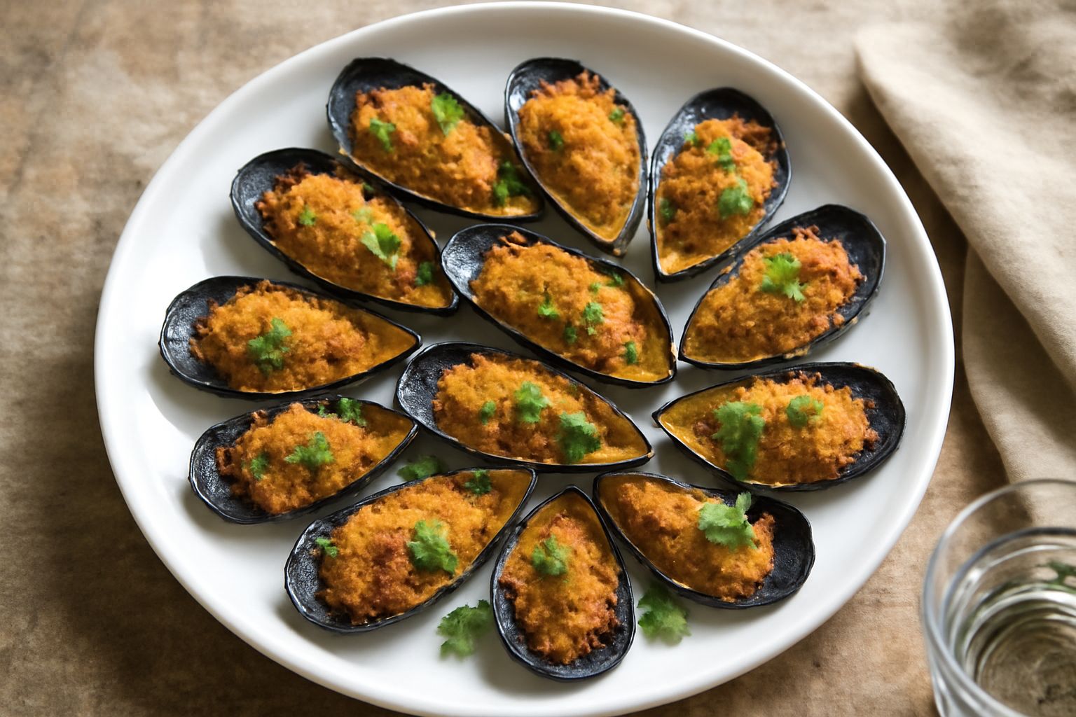 Cozze al forno