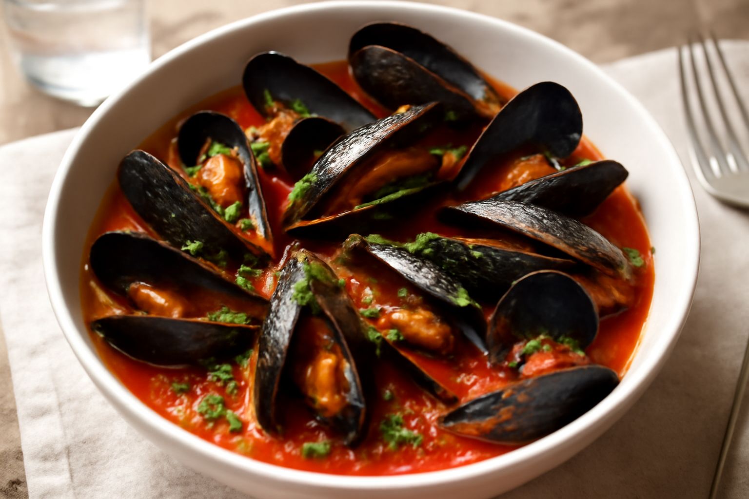 Cozze alla marinara