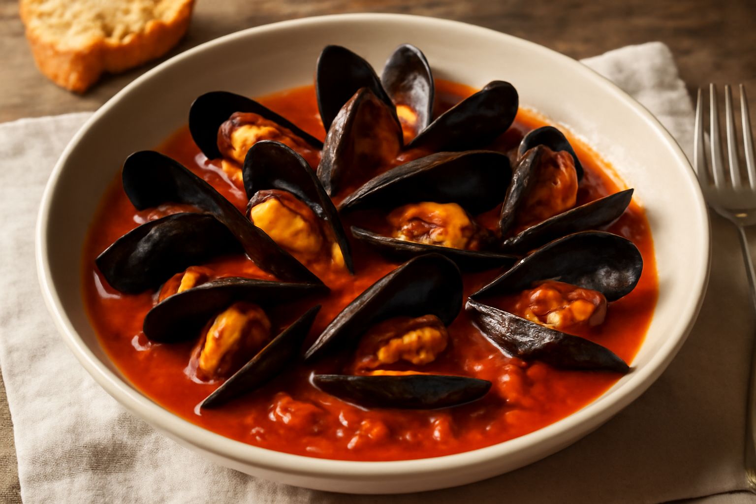 Cozze in umido