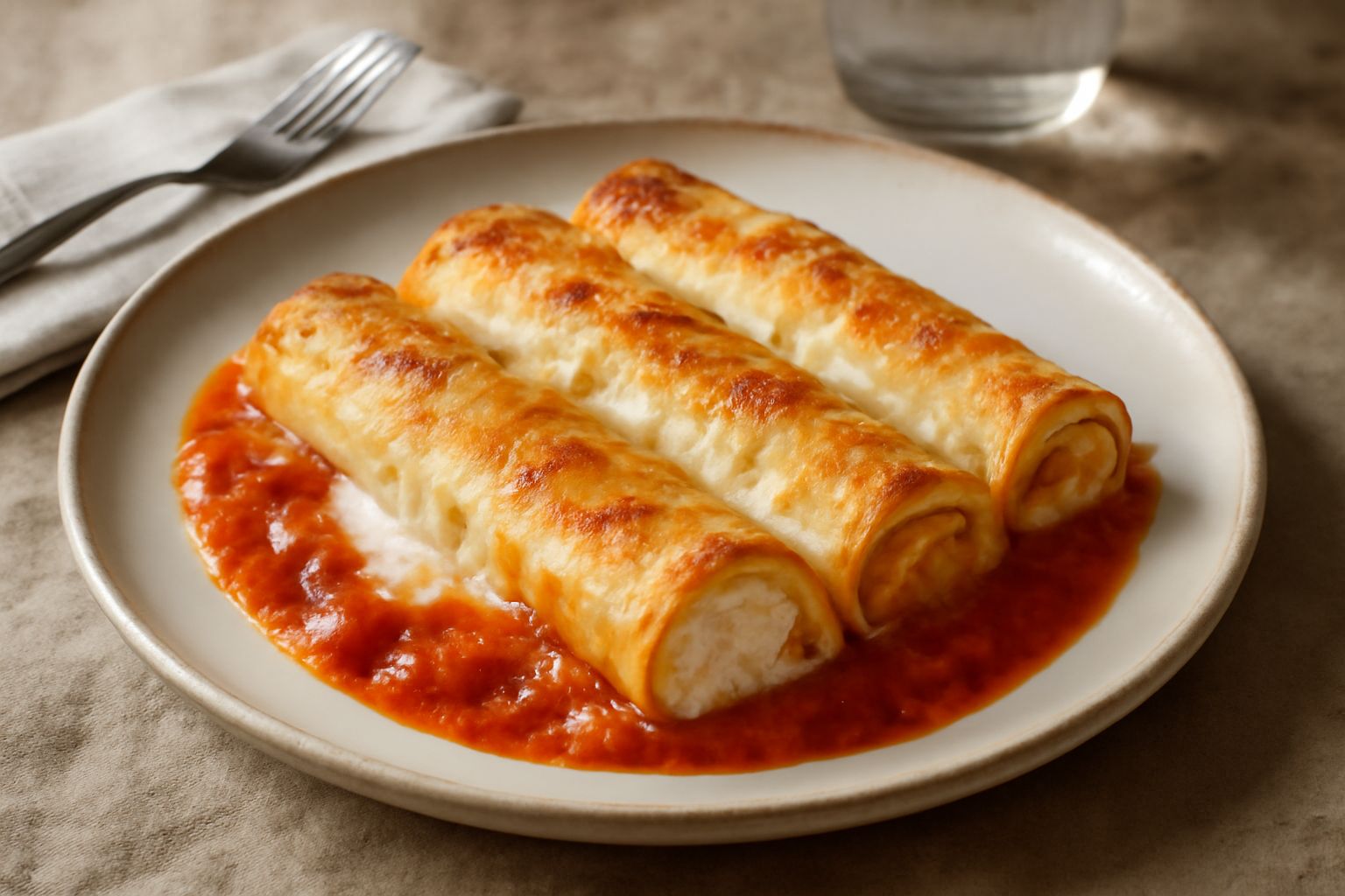 Crespelle di ricotta