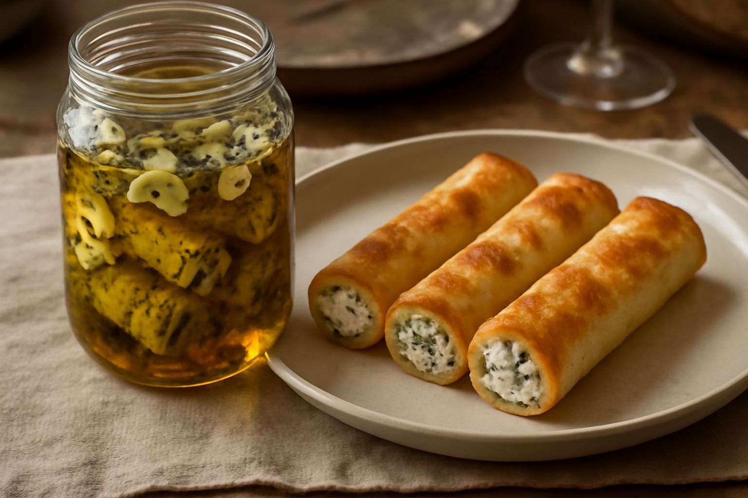 Crespelle in conserva