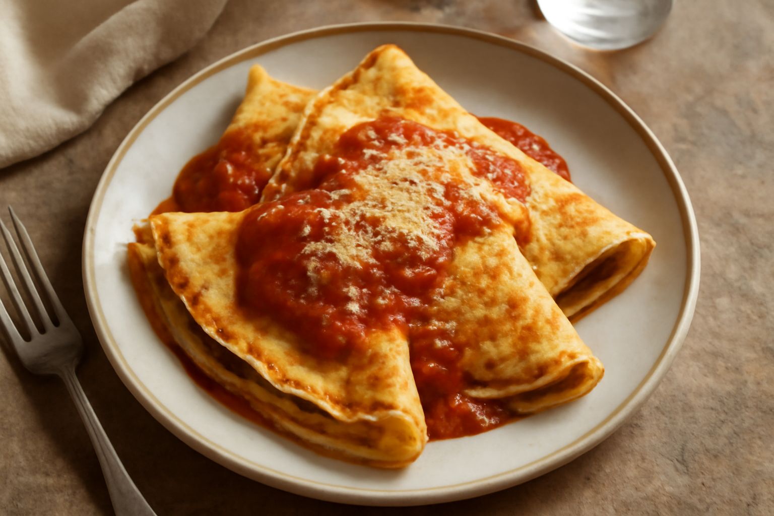 Crespelle salate