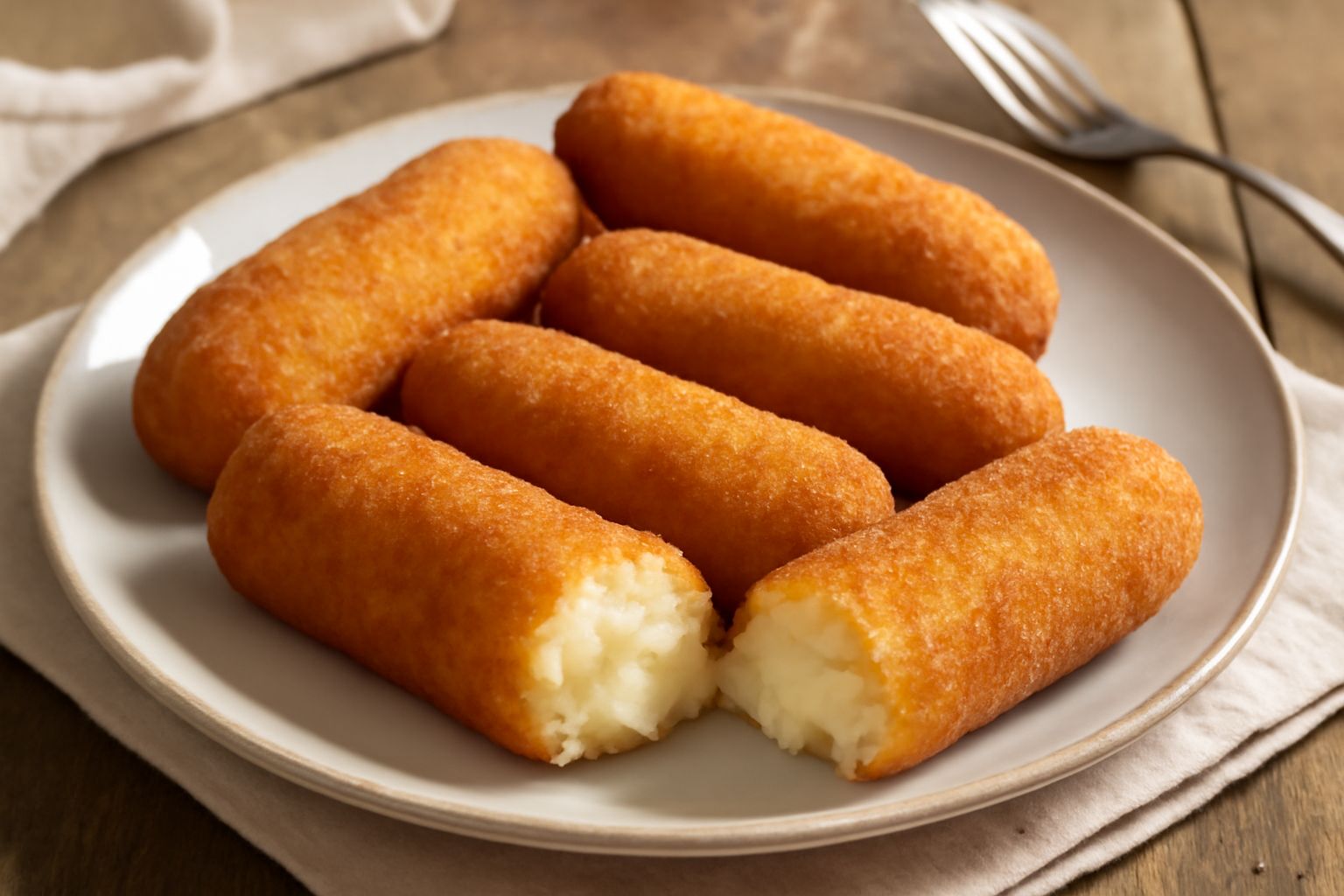 Crocchette di patate e formaggio