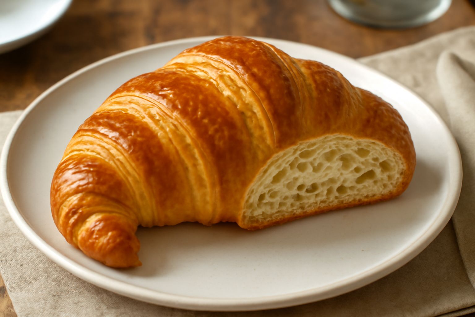 Croissant lombardo