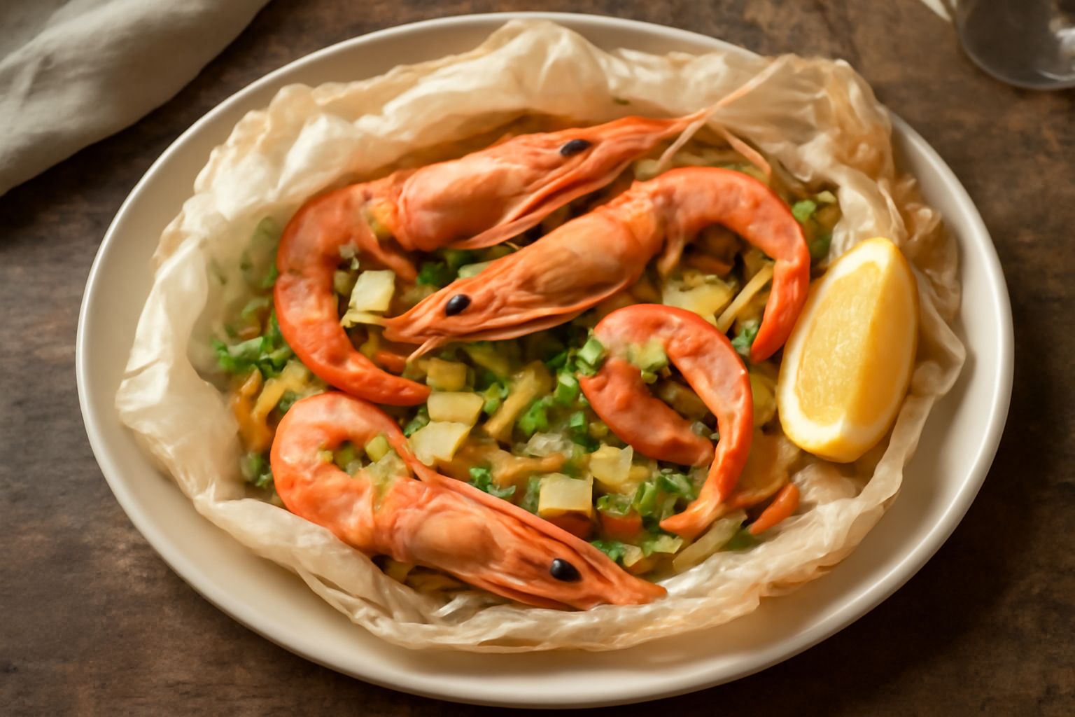 Crostacei al cartoccio
