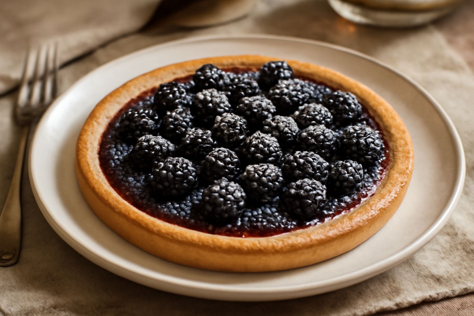 Crostata alle more