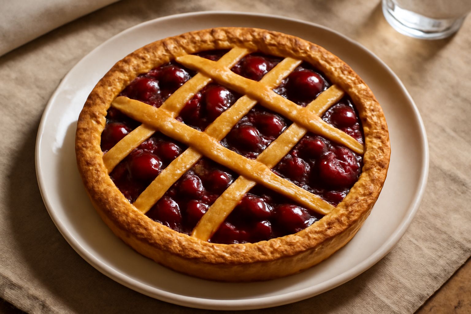 Crostata di ciliegie