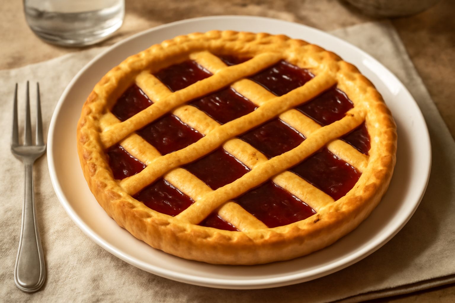 Crostata di confettura