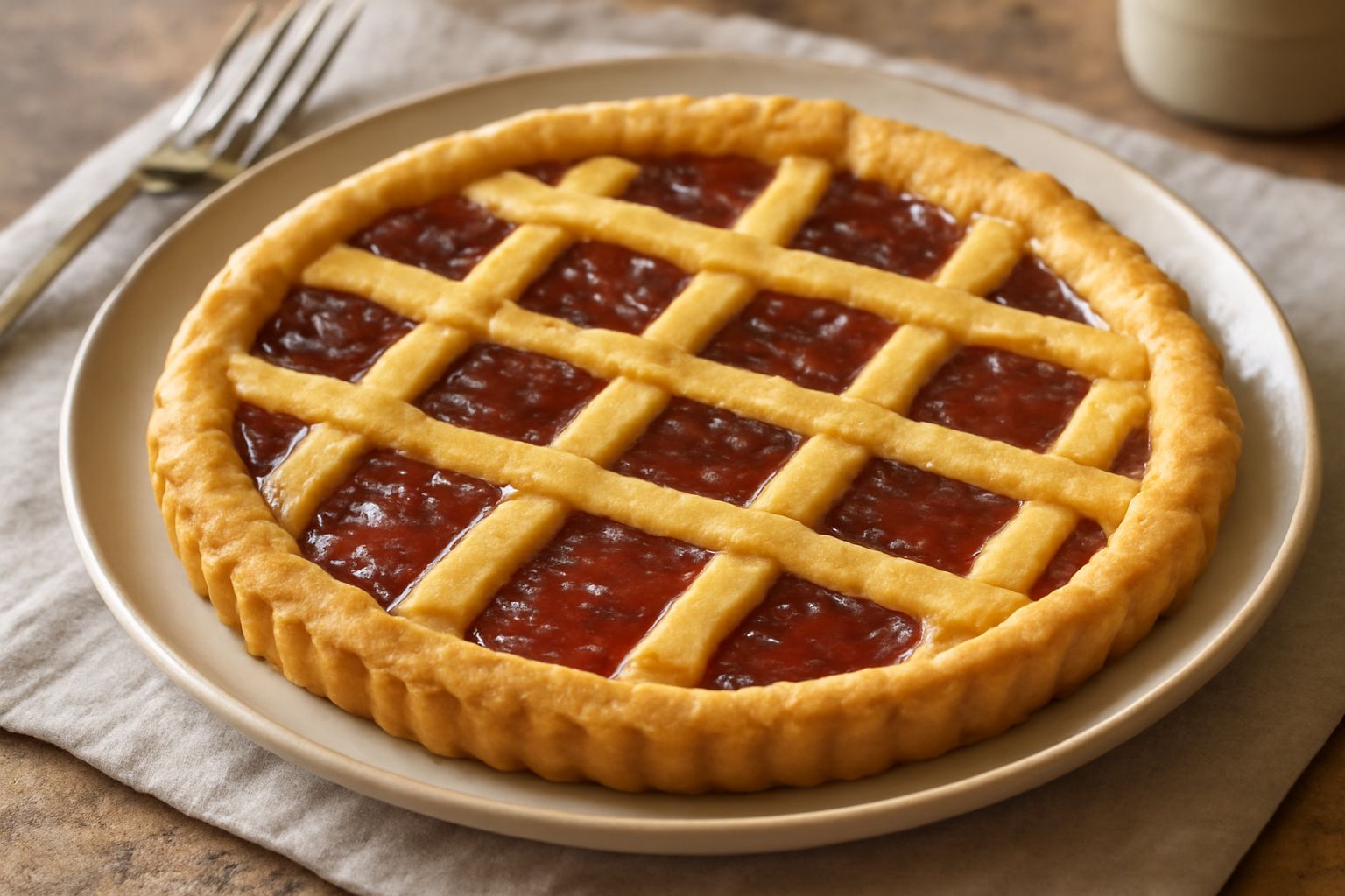 Crostata di marmelata