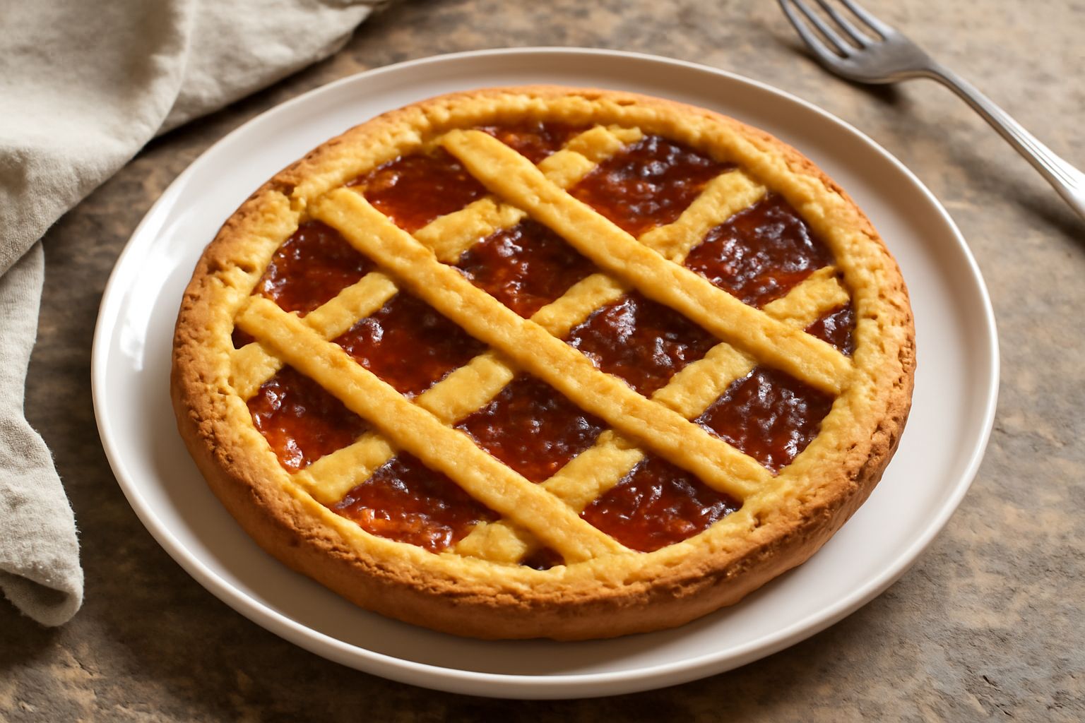 Crostata di marmellata