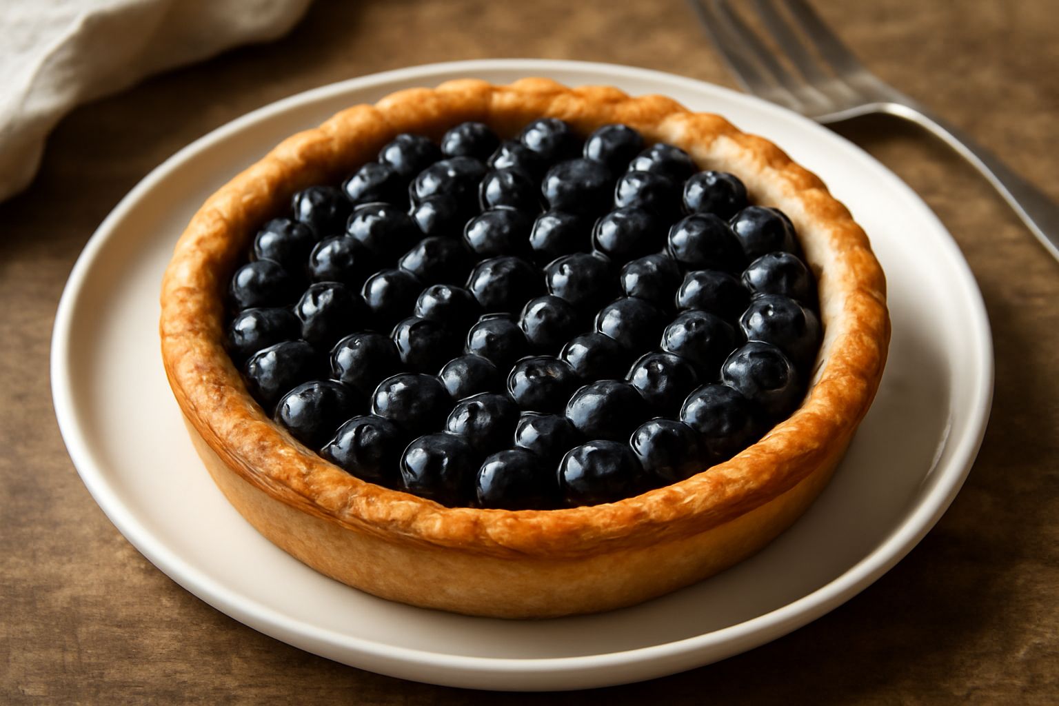 Crostata di mirtilli