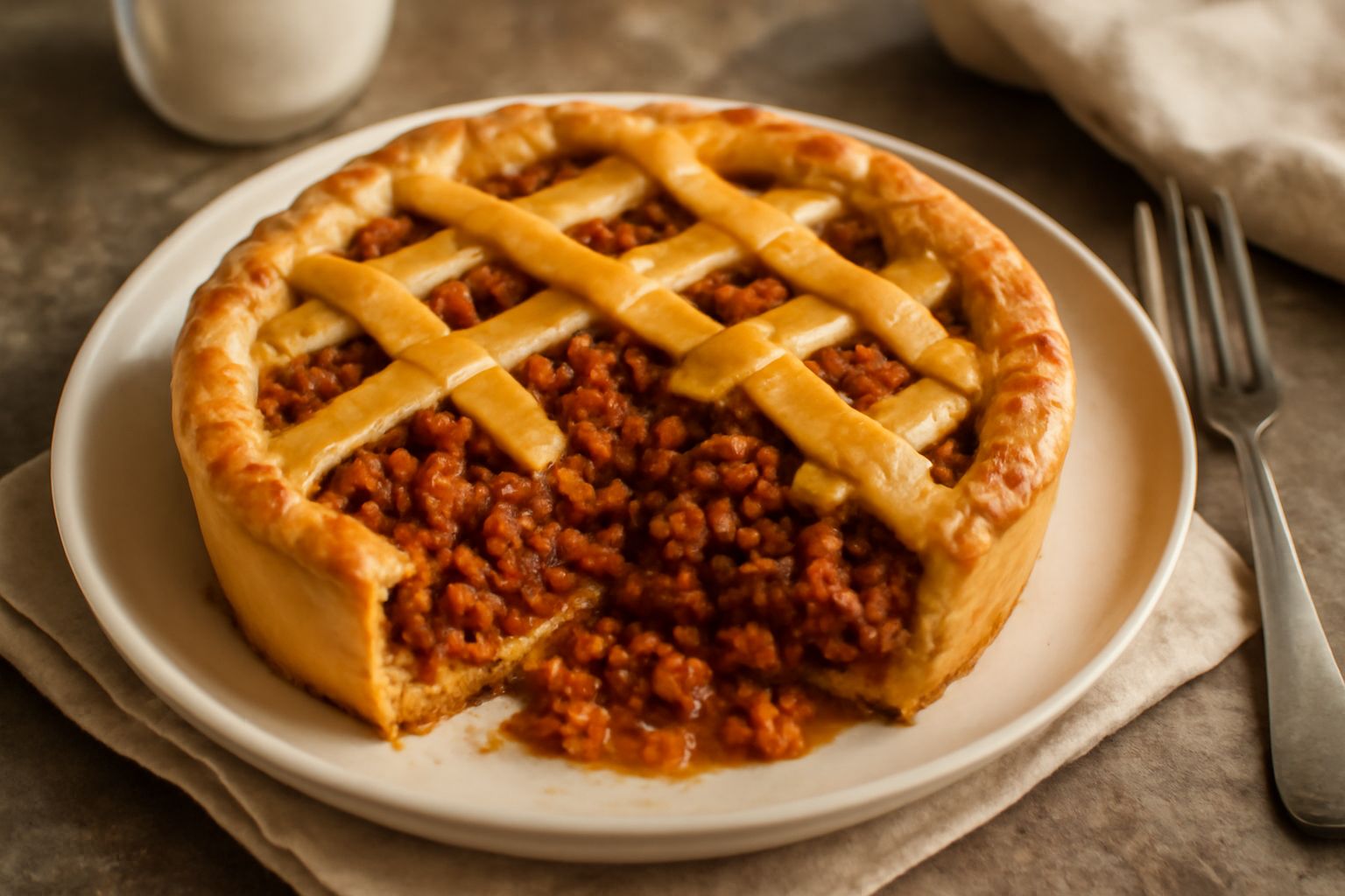 Crostata di ragu'