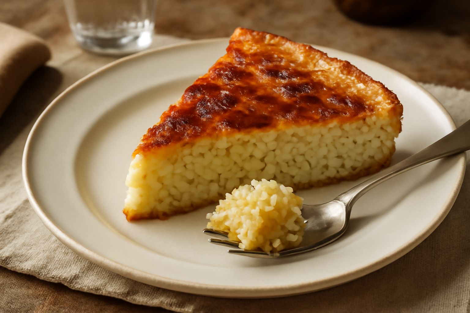 Crostata di riso salato
