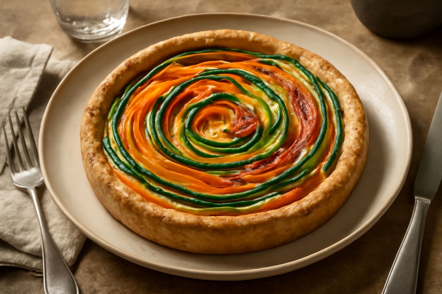 Crostata di verdure miste