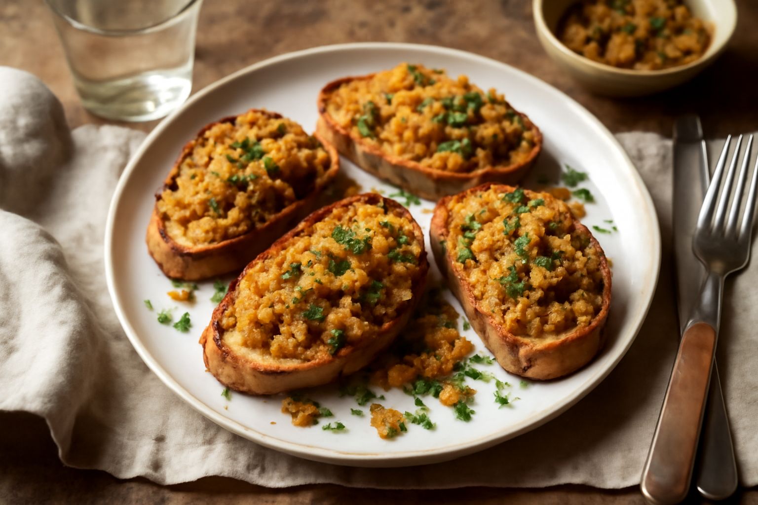 Crostini di briciola: croccantezza che nutre senza appesantire il palato