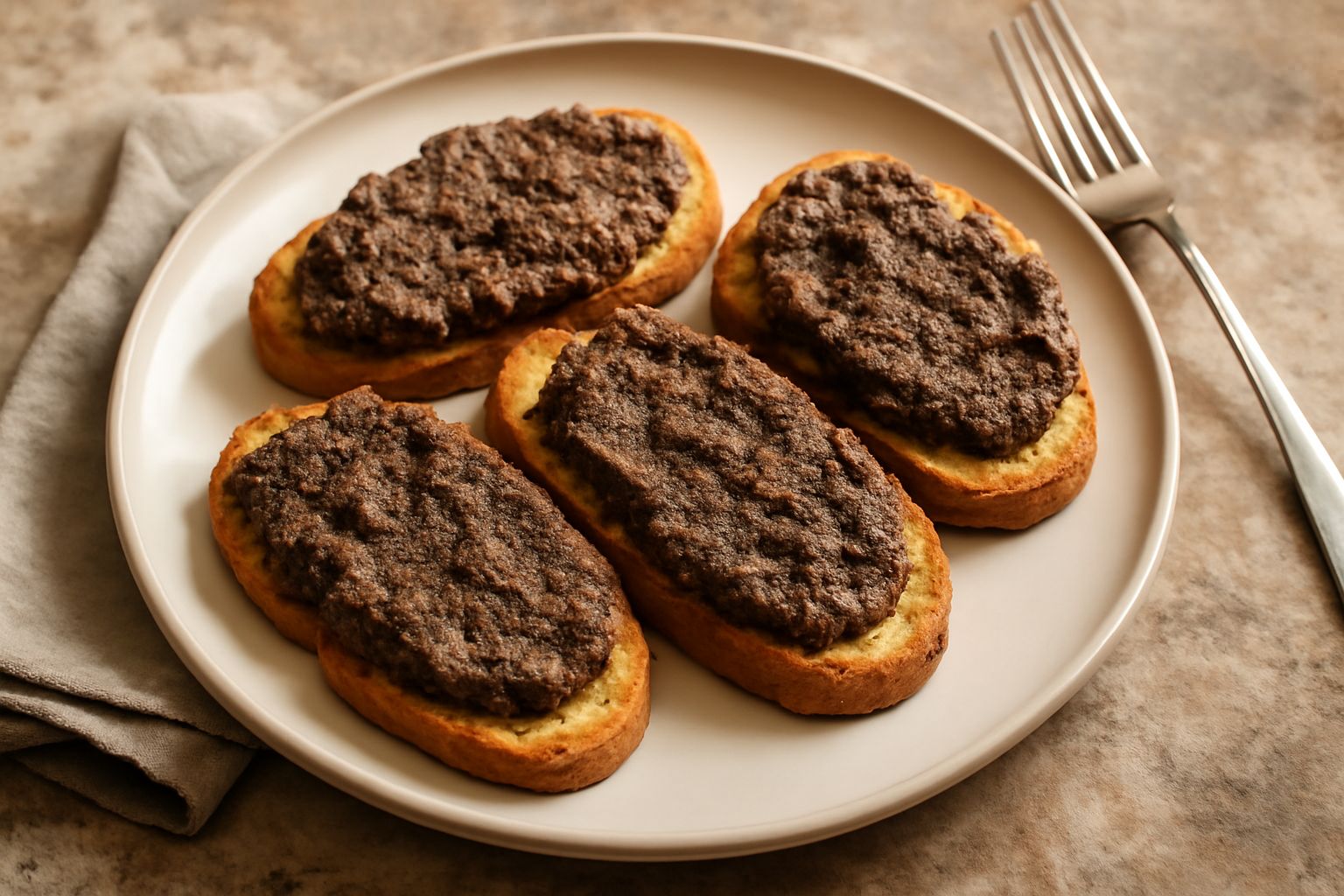 Crostini di milza: la ricetta della tradizione toscana che non spreca nulla
