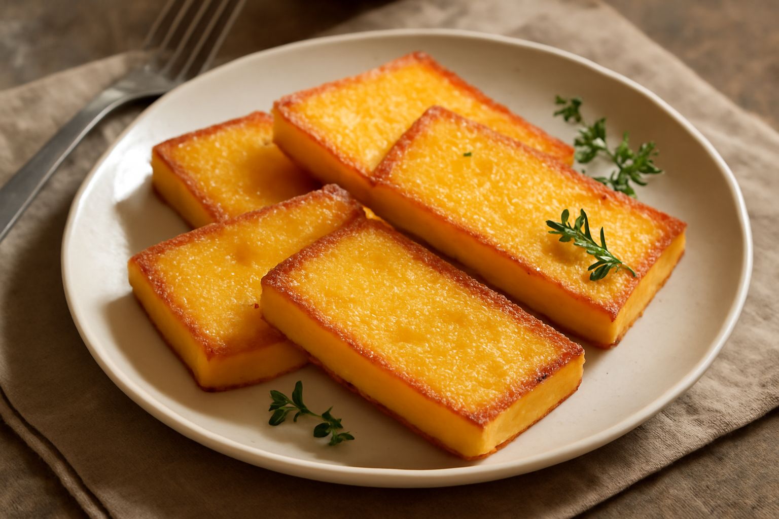 Crostini di polenta