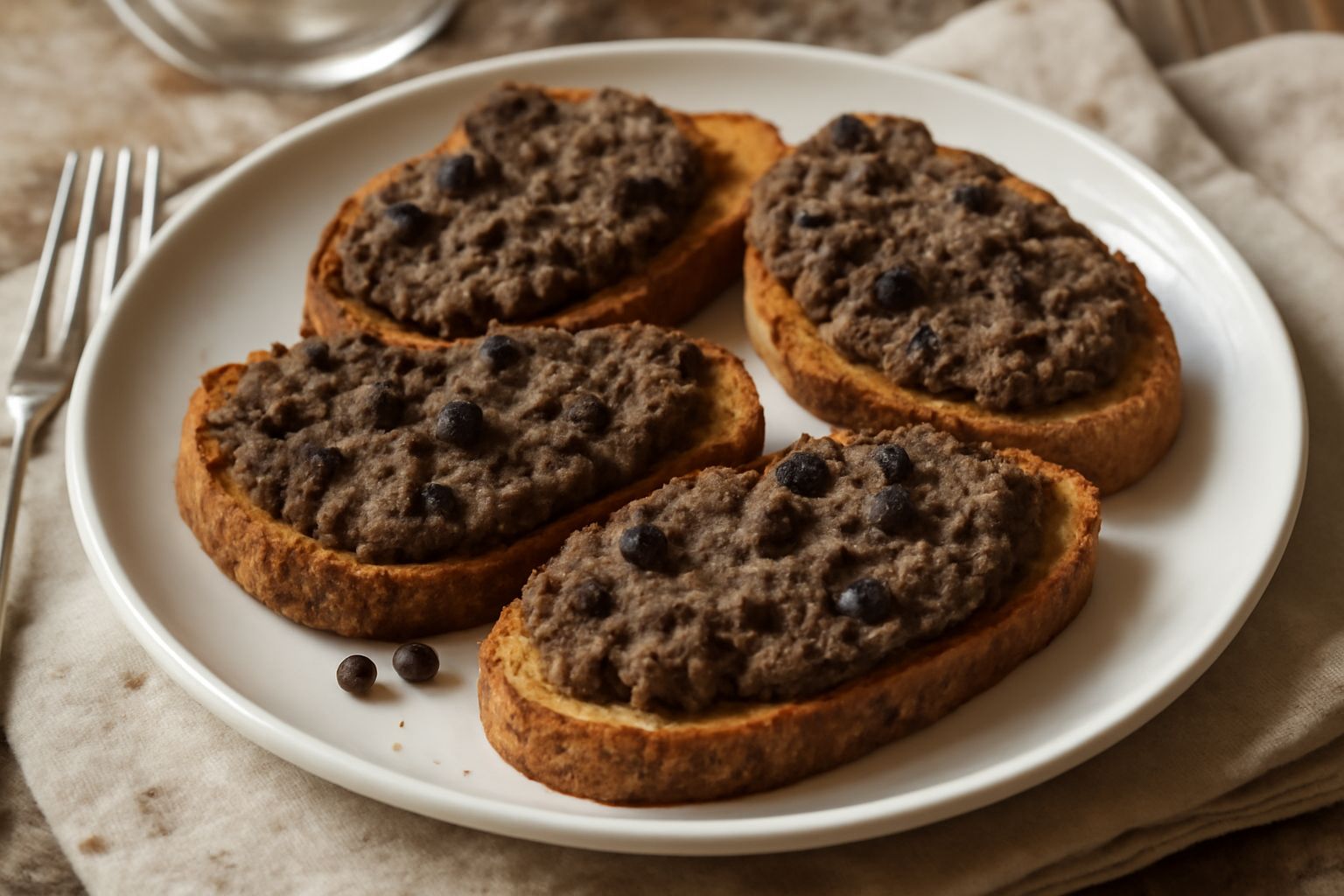 Crostini neri aretini freddi