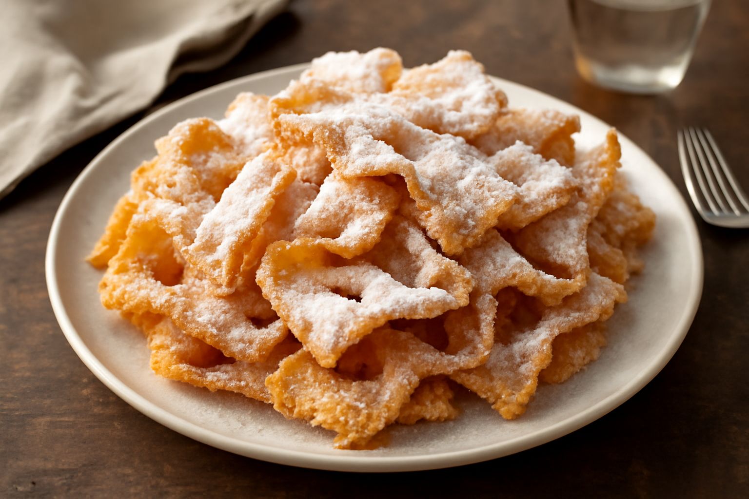Crostoli piemontesi