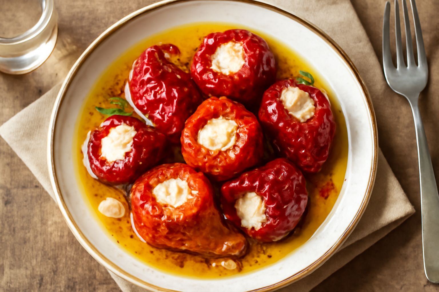 Cruschi conservati sott'olio