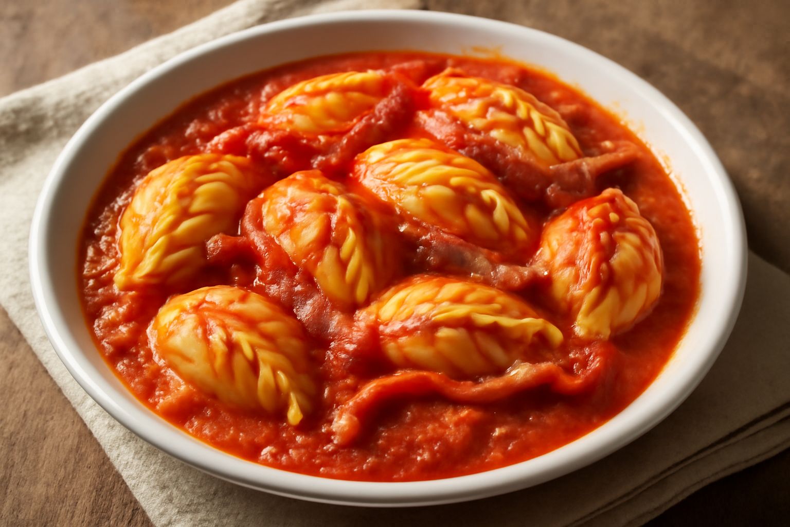 Culurgiones all'amatriciana