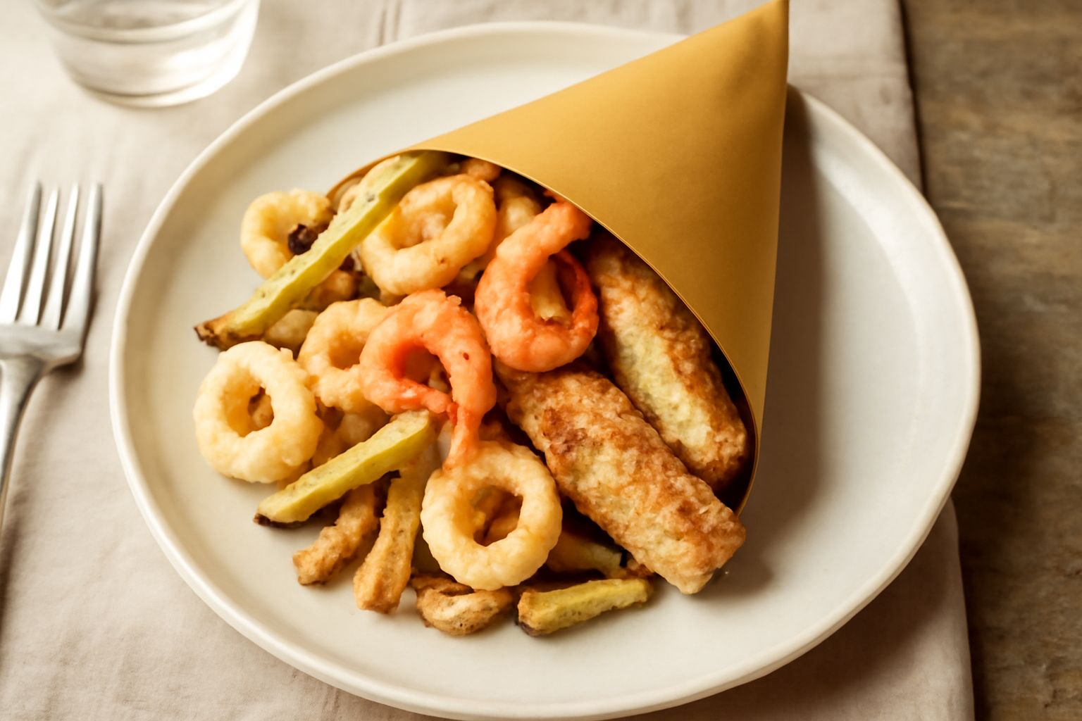Cuoppo di frittura mista