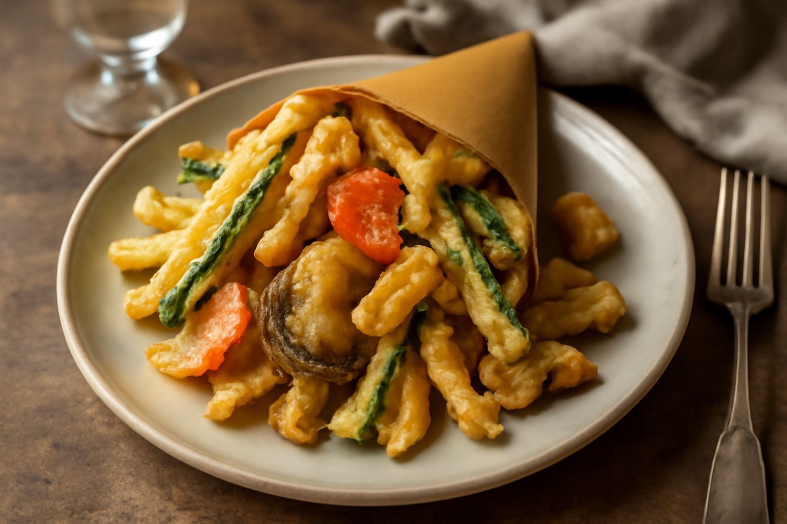 Cuoppo di verdure fritte: la ricetta della friggitoria da fare a casa