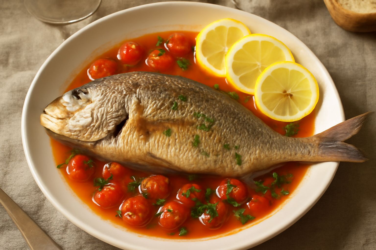 Dentice all'acqua pazza