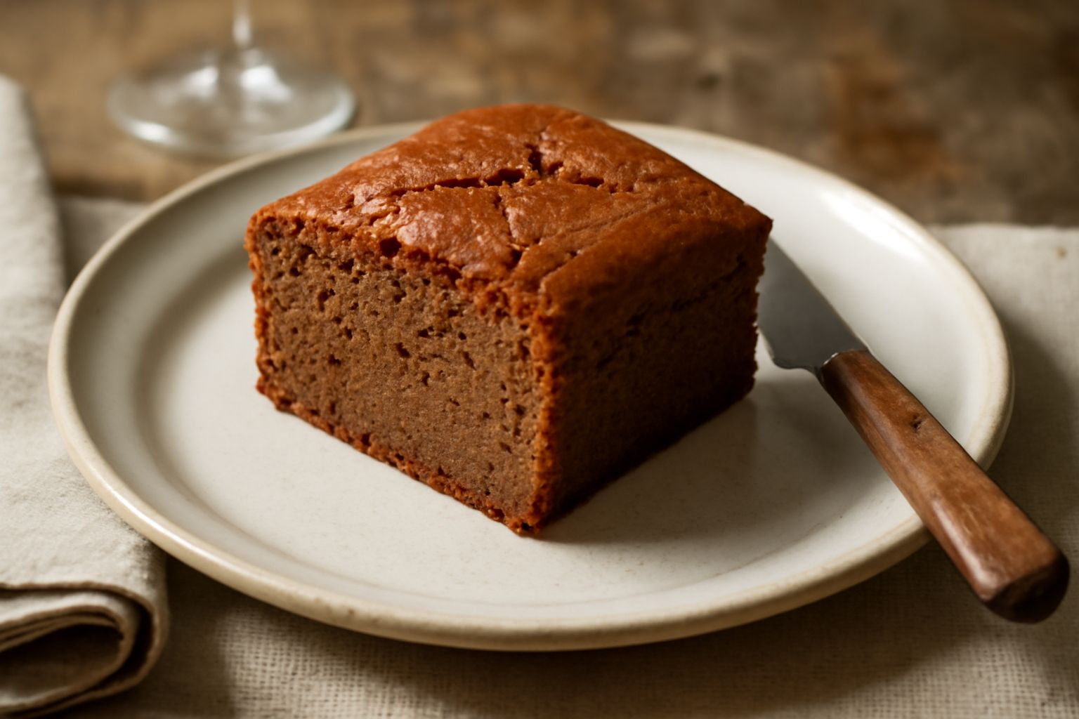 Dolce di farina di castagne