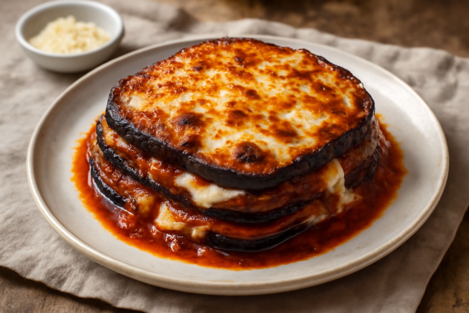 Eggplant parmesan