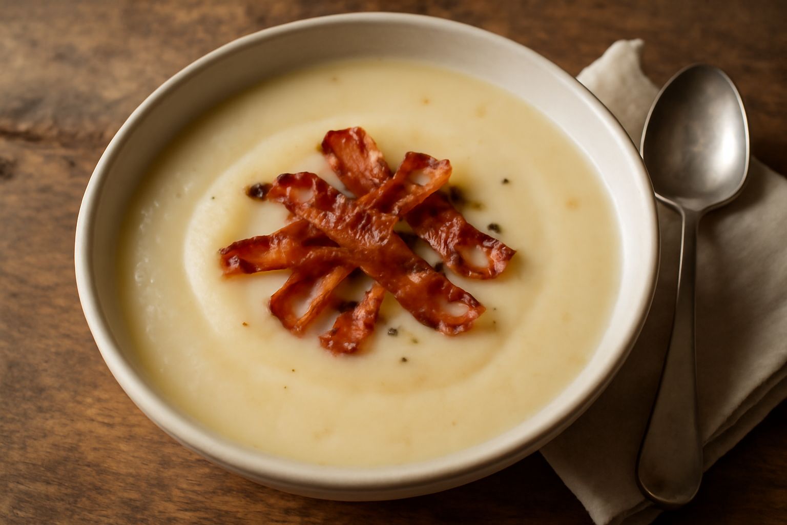 Erdäpfelsuppe