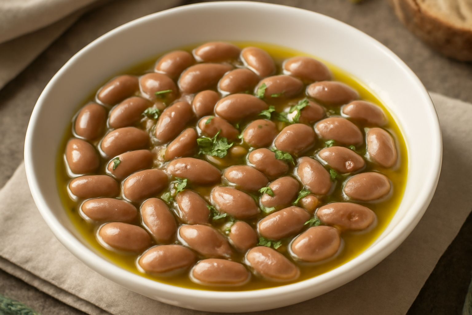 Fagioli all'olio