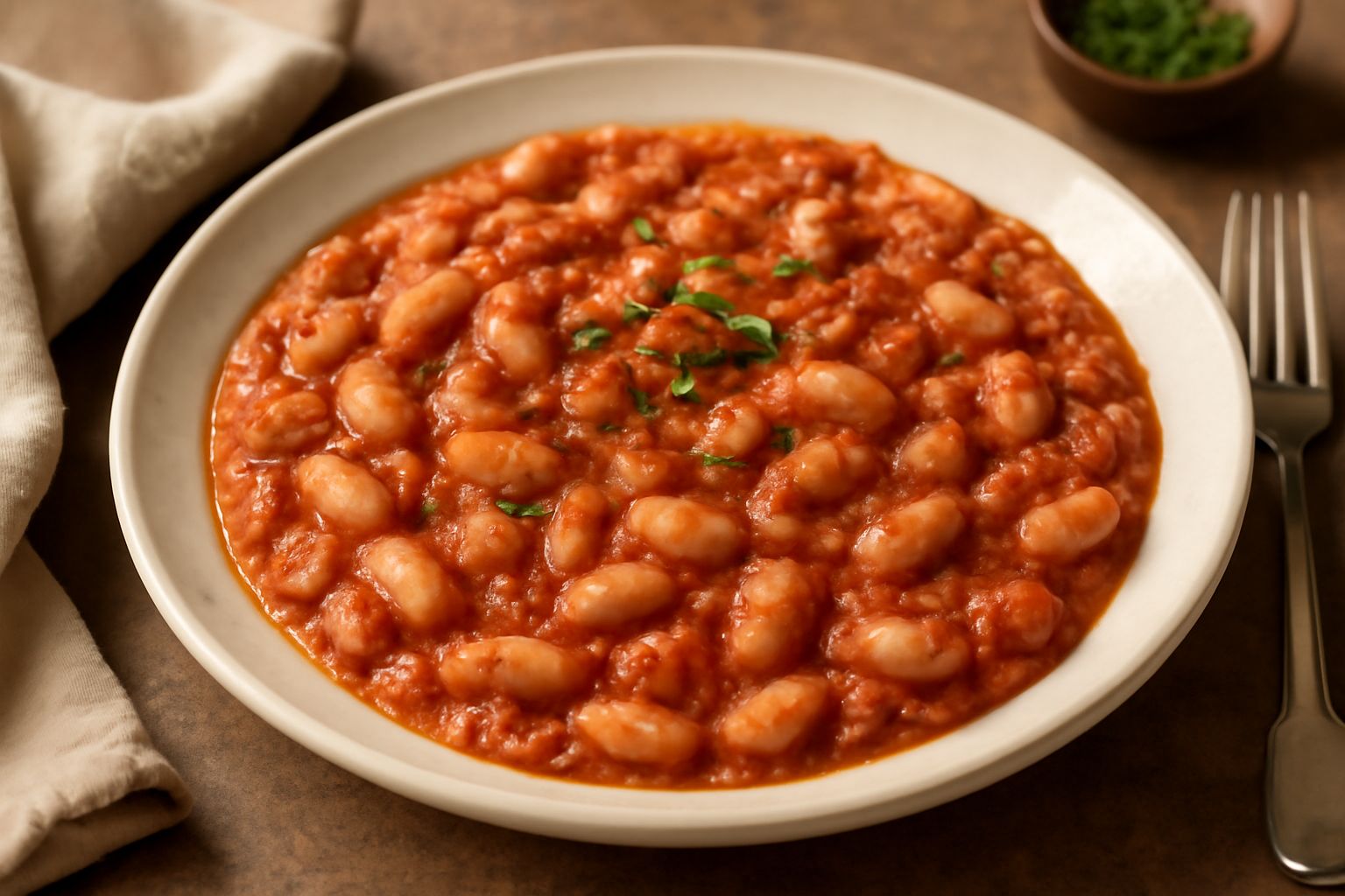 Fagioli bianchi in umido