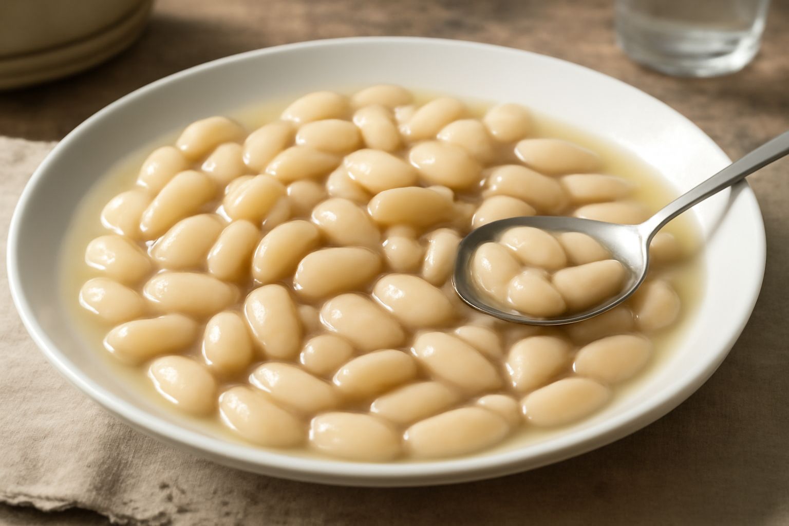 Fagioli bianchi lessati