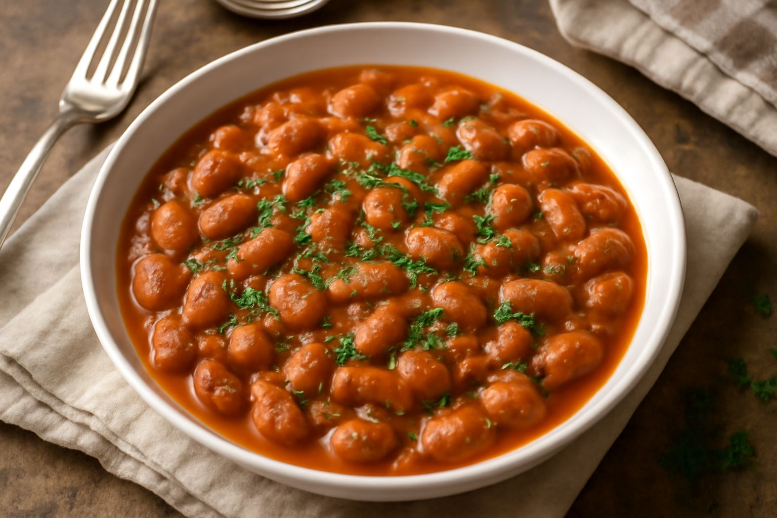 Fagioli borlotti in umido