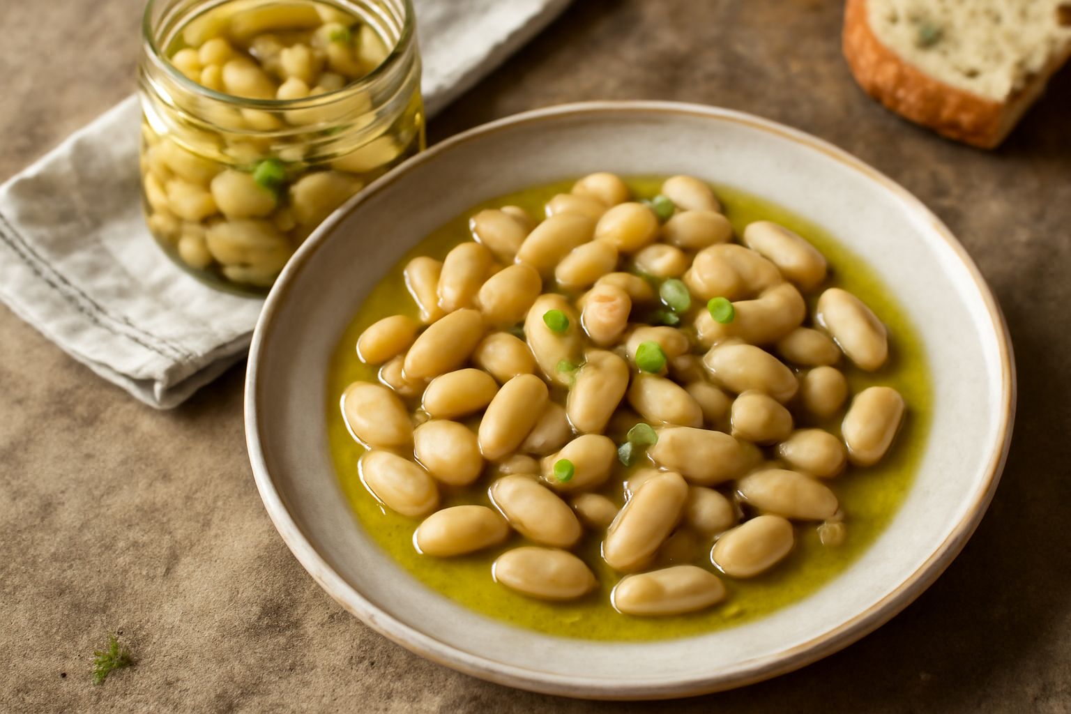 Fagioli sott'olio