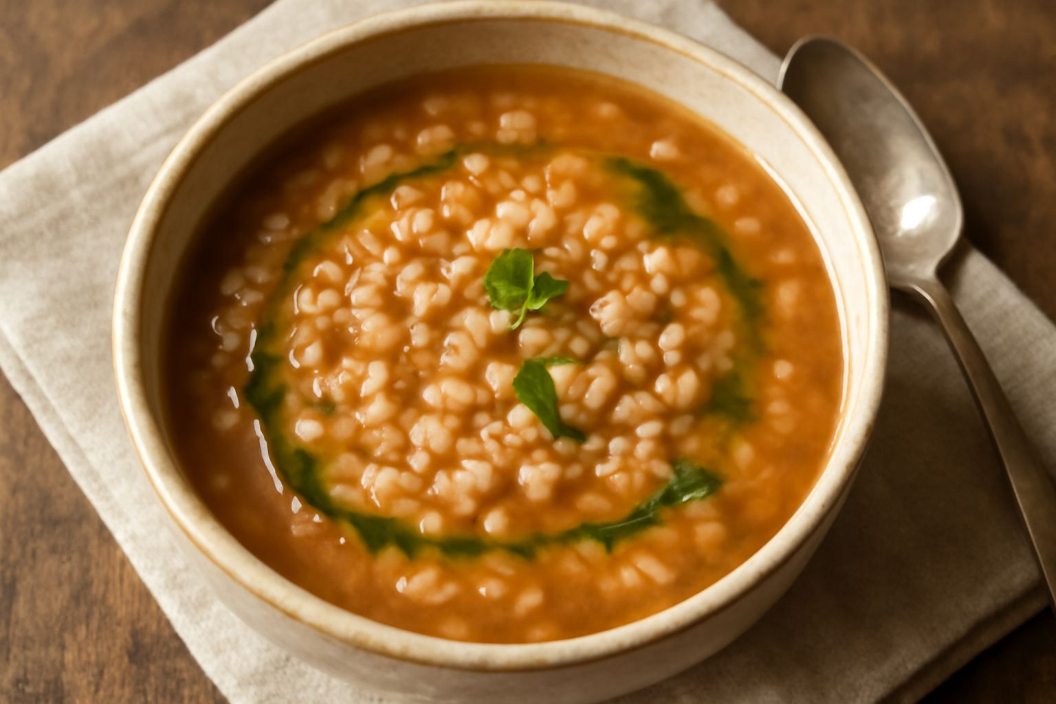 Farro in brodo