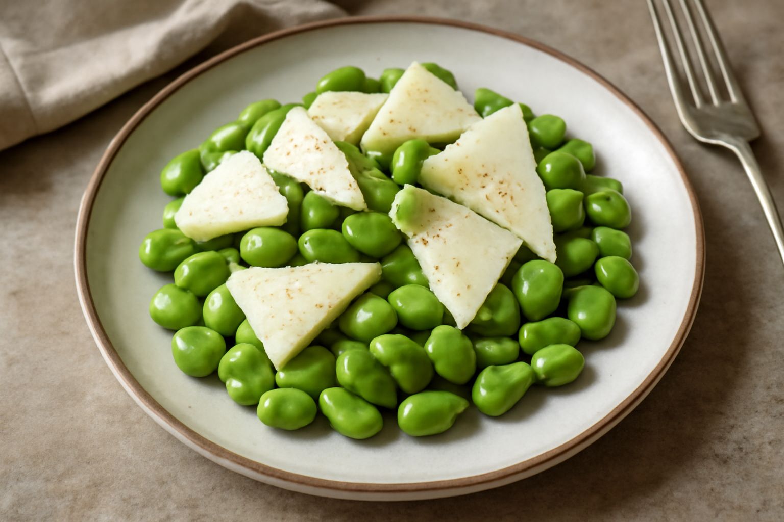 Fave e pecorino: l'abbinamento di stagione che non stanca mai