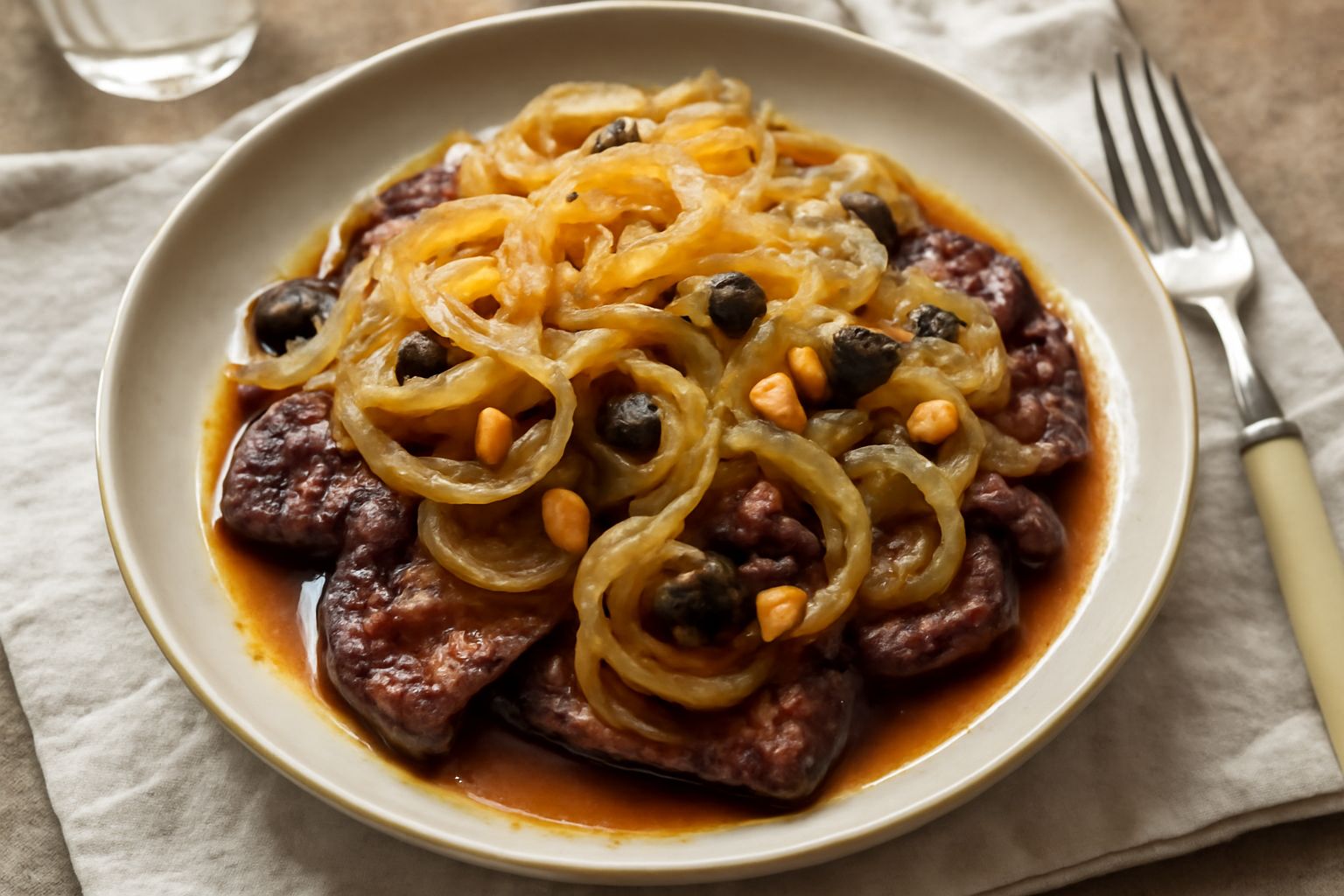 Fegato alla palermitana
