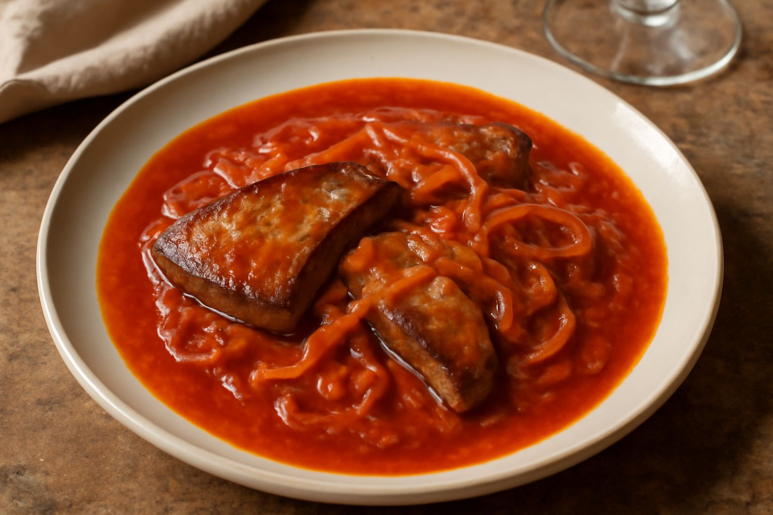 Fegato ca' salsa