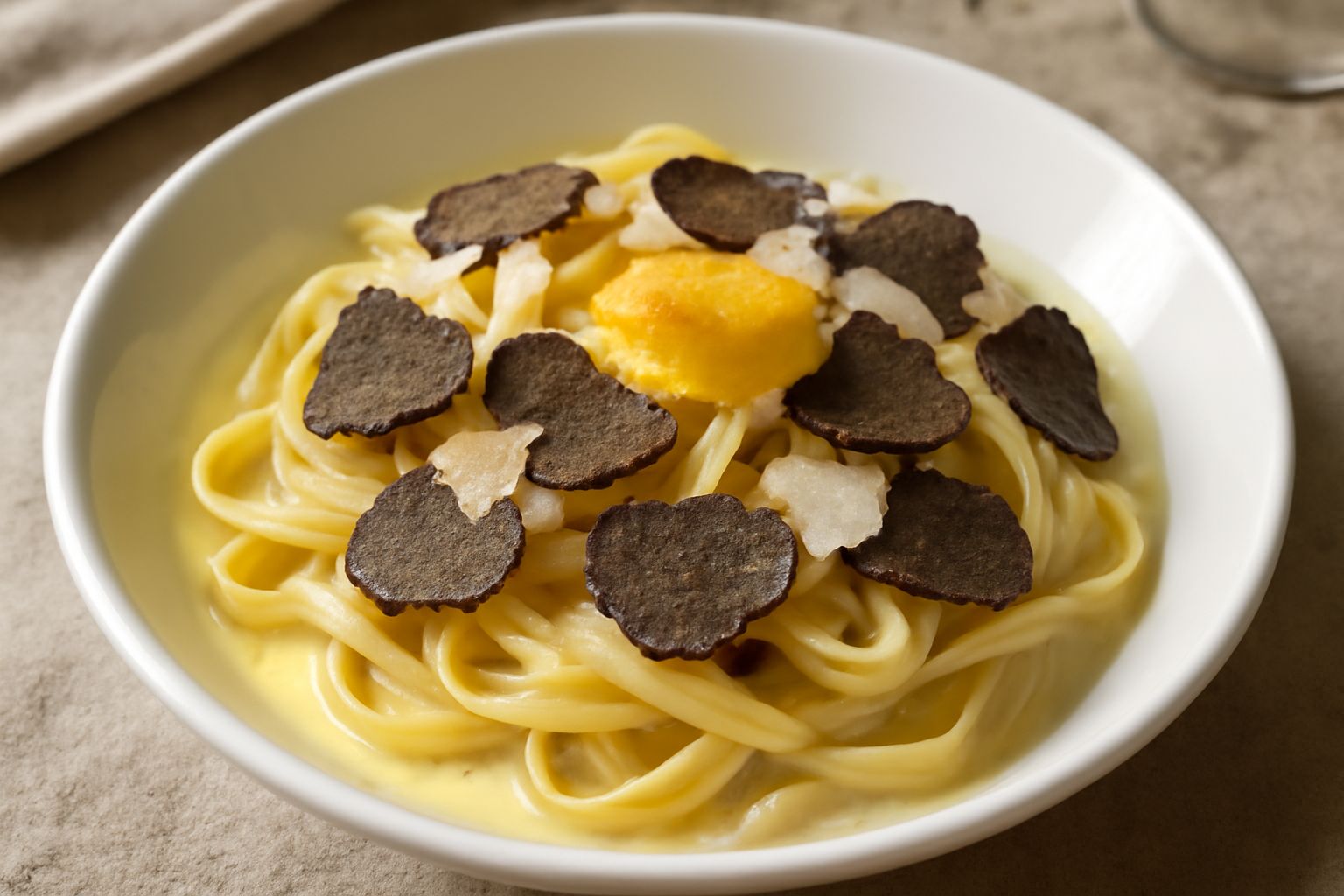 Fettuccine ai tartufi