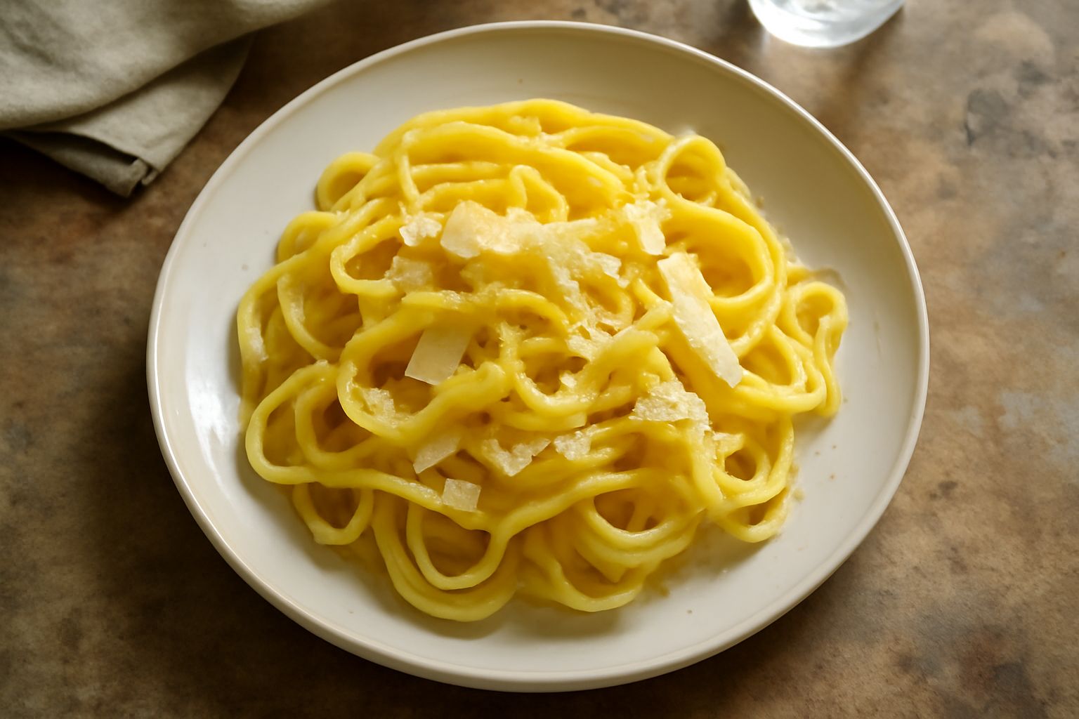 Fettuccine al burro