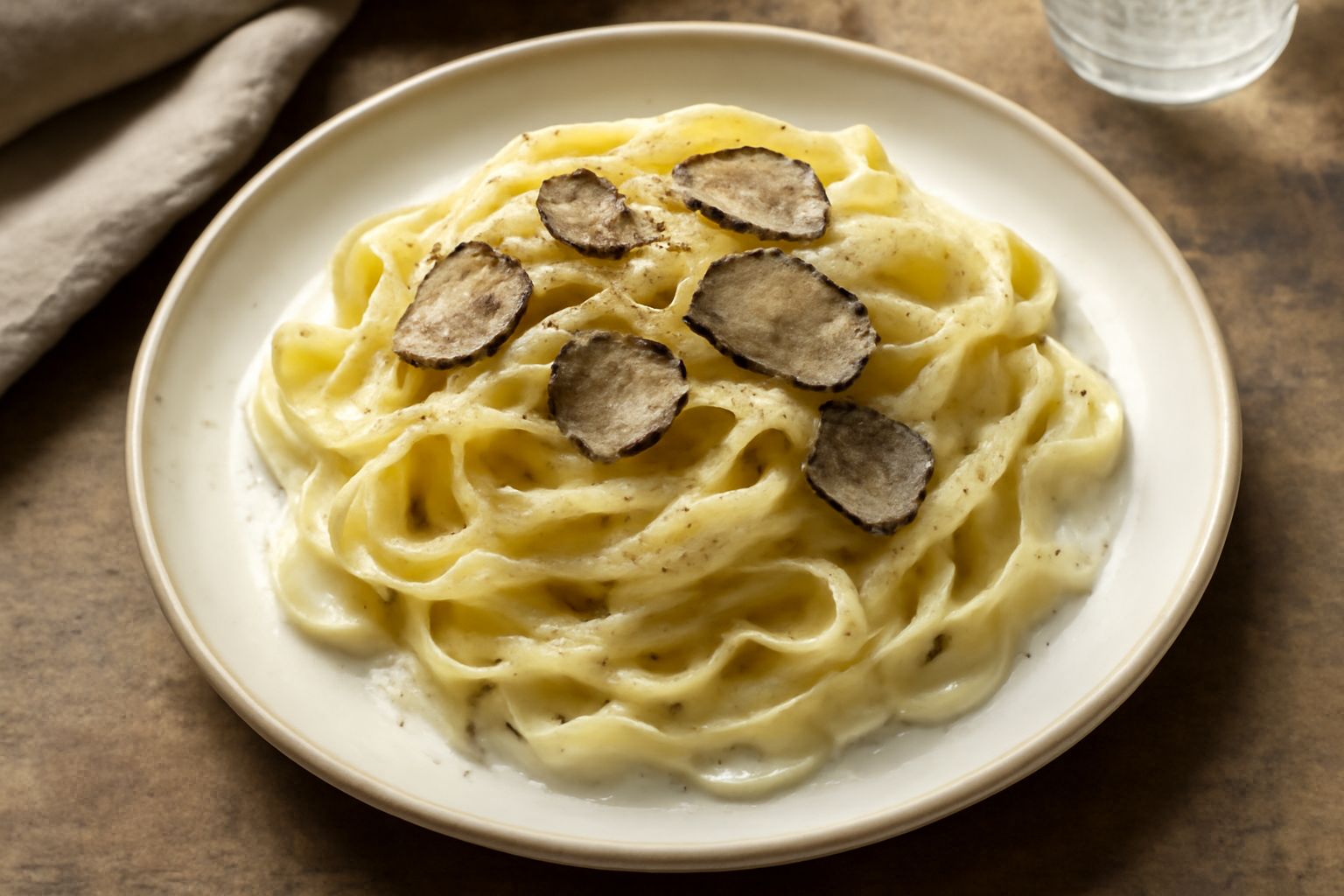 Fettuccine al tartufo