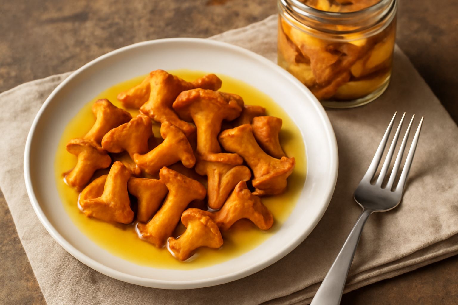 Finferli sott'olio