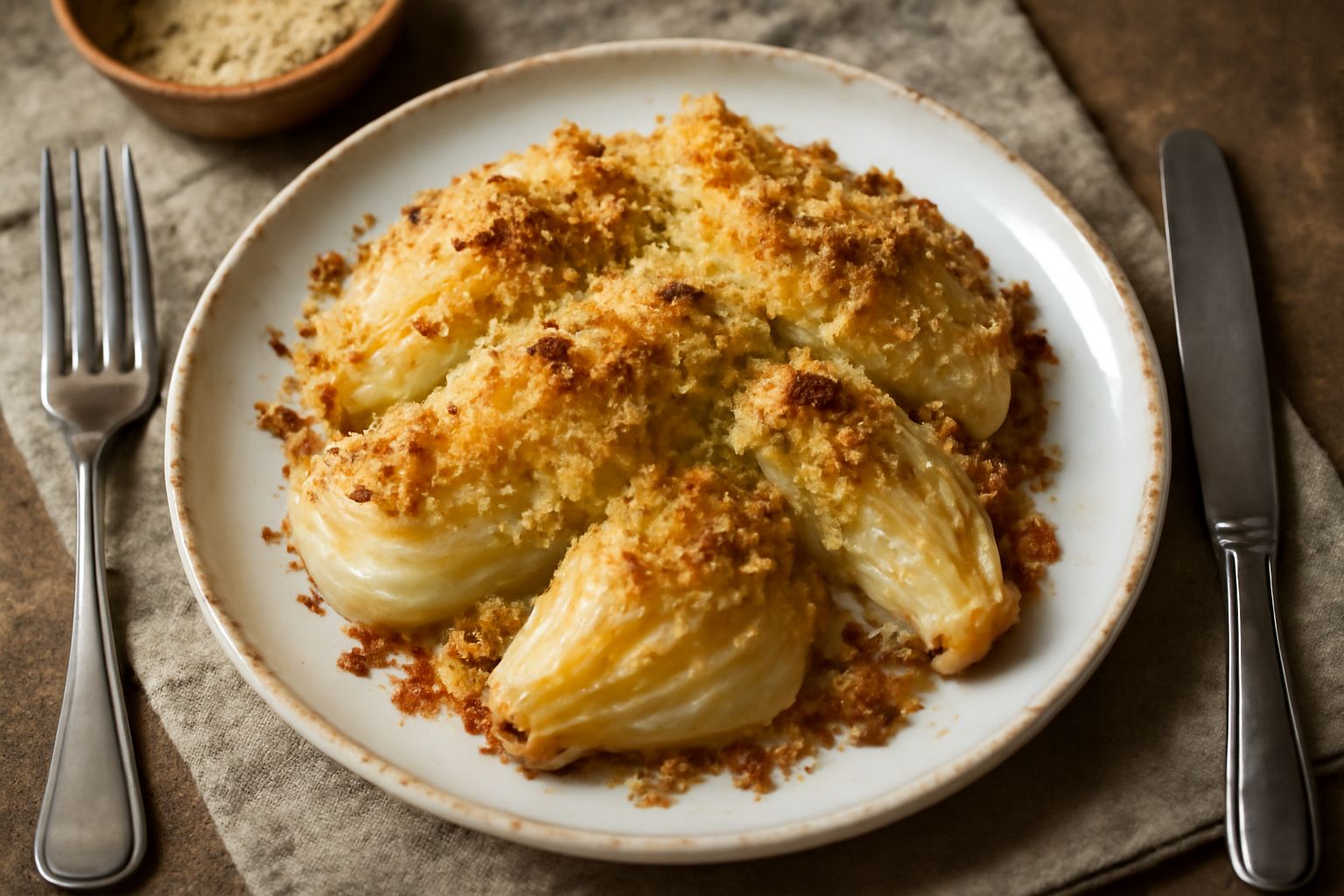Finocchi gratinati