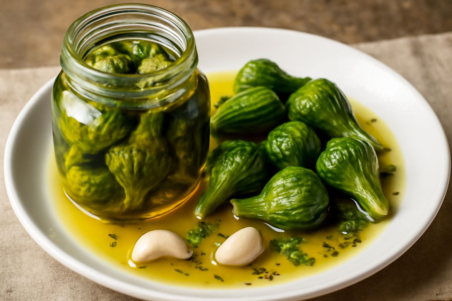 Finocchietti sott'olio
