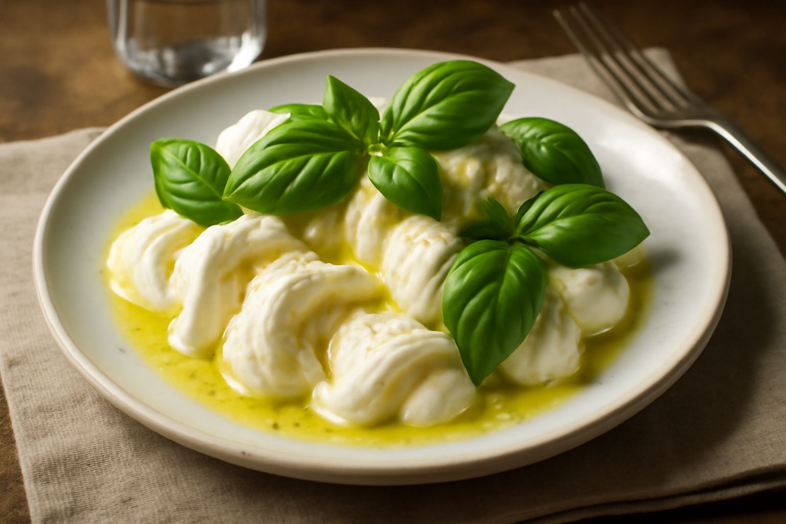 Fior di latte con basilico
