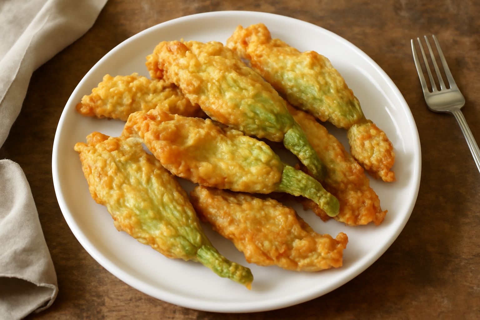 Fiori di zucca fritti: come farli croccanti e ripieni