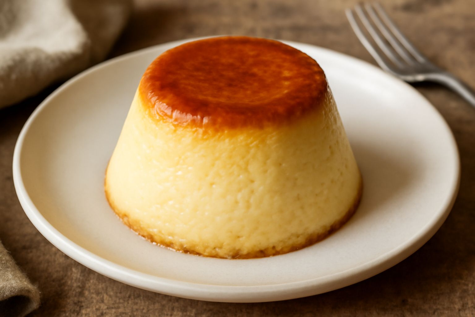 Flan di ricotta