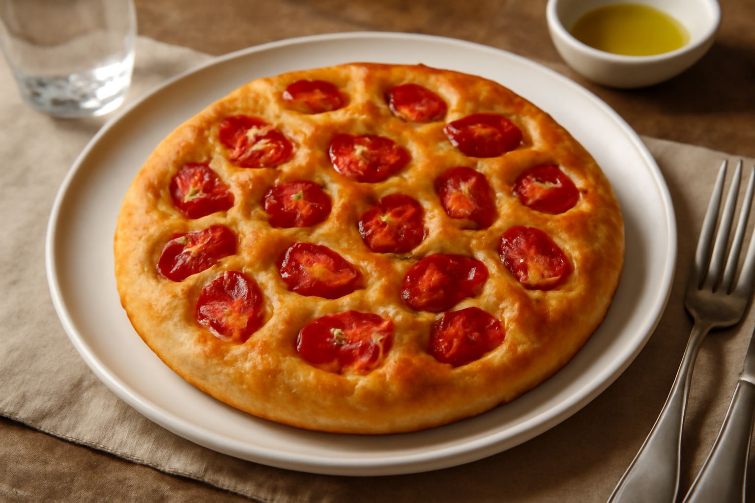 Focaccia ai pomodori